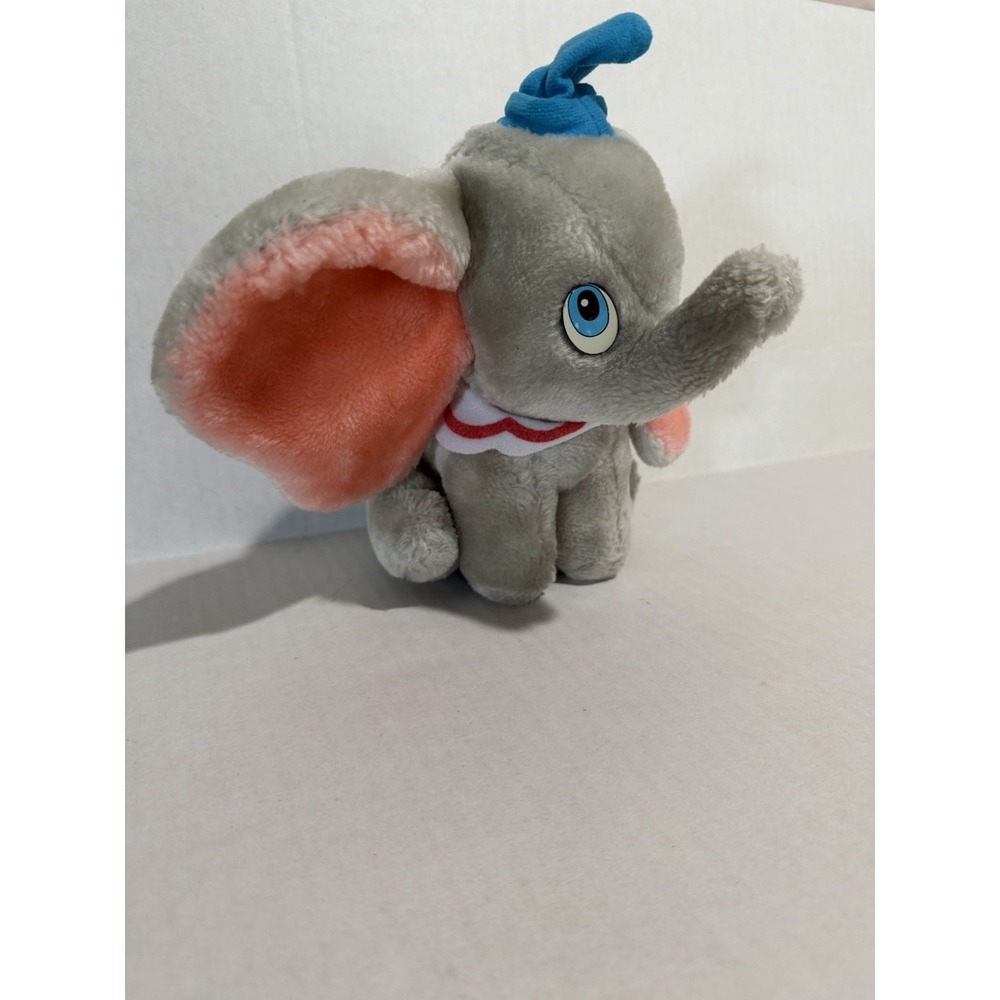 Vintage Walt Disney 8"‎ Dumbo Plush Elephant, Stuffed Animal